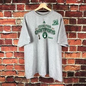 Boston Celtics 2008 NBA Finals 17th Championship Mens 2XL T-shirt